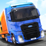 لعبة Truck Simulator Europe مهكرة 2026